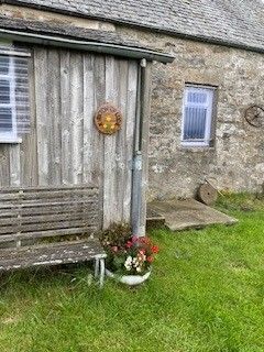 Kirkton of Lude house door